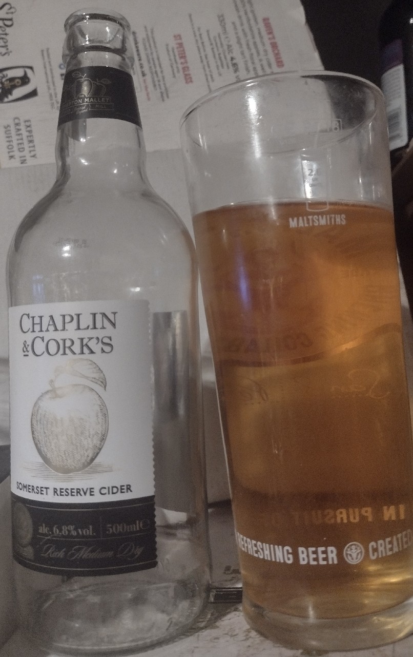 Chaplin & Corks's Somerset Reserve Cider, England