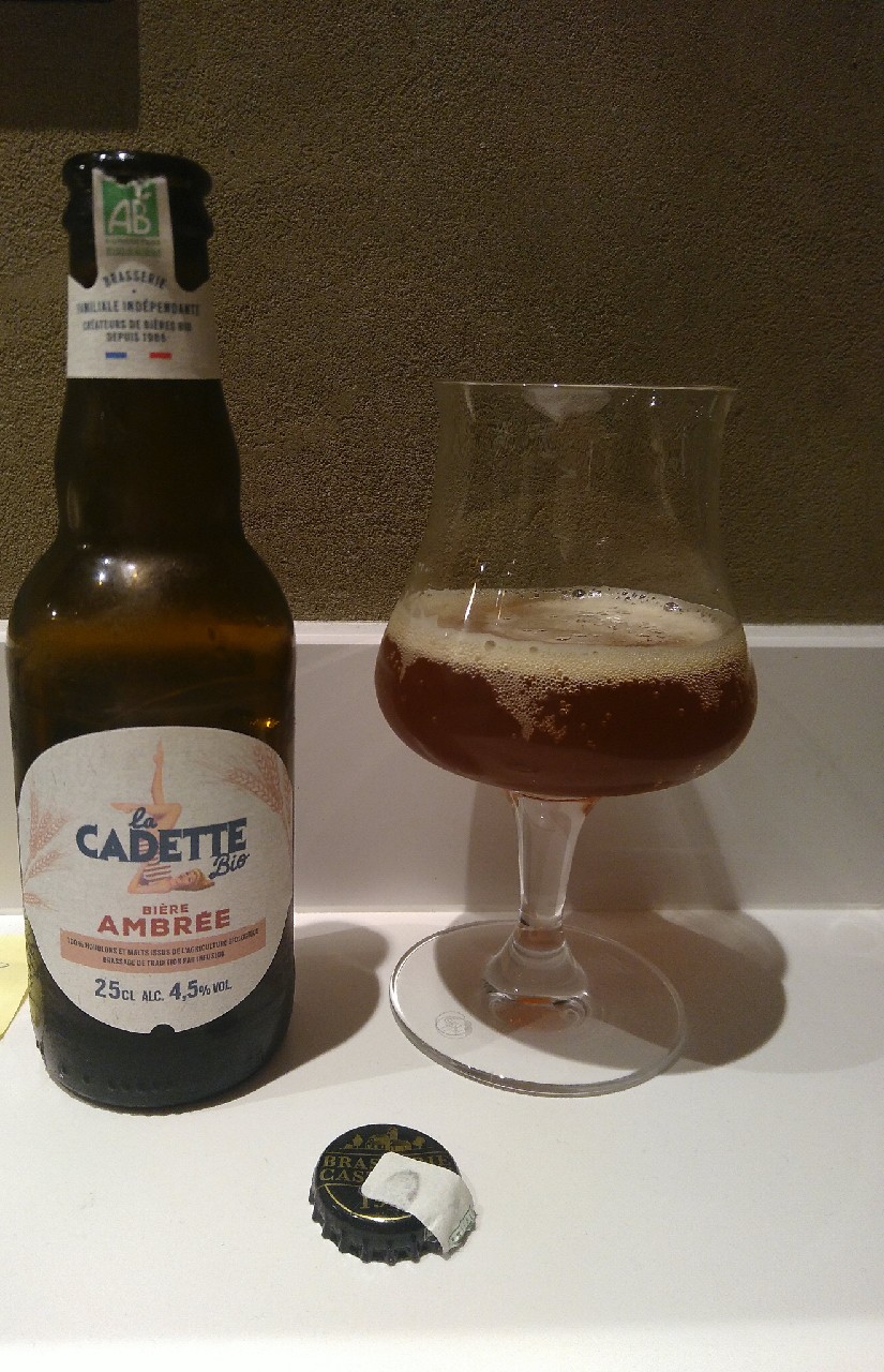 La Cadette Bio Ambrée, France