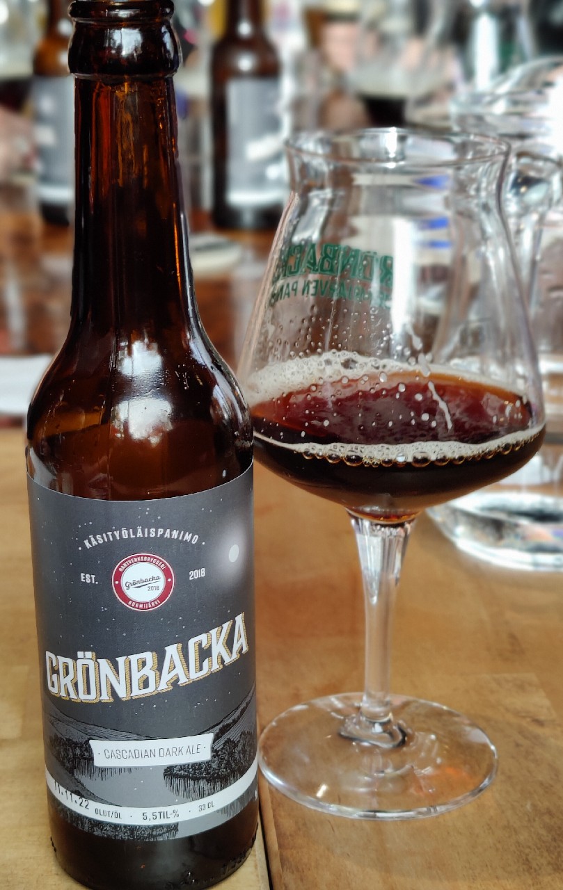Cascadian Dark Ale 5,5 %, Finland