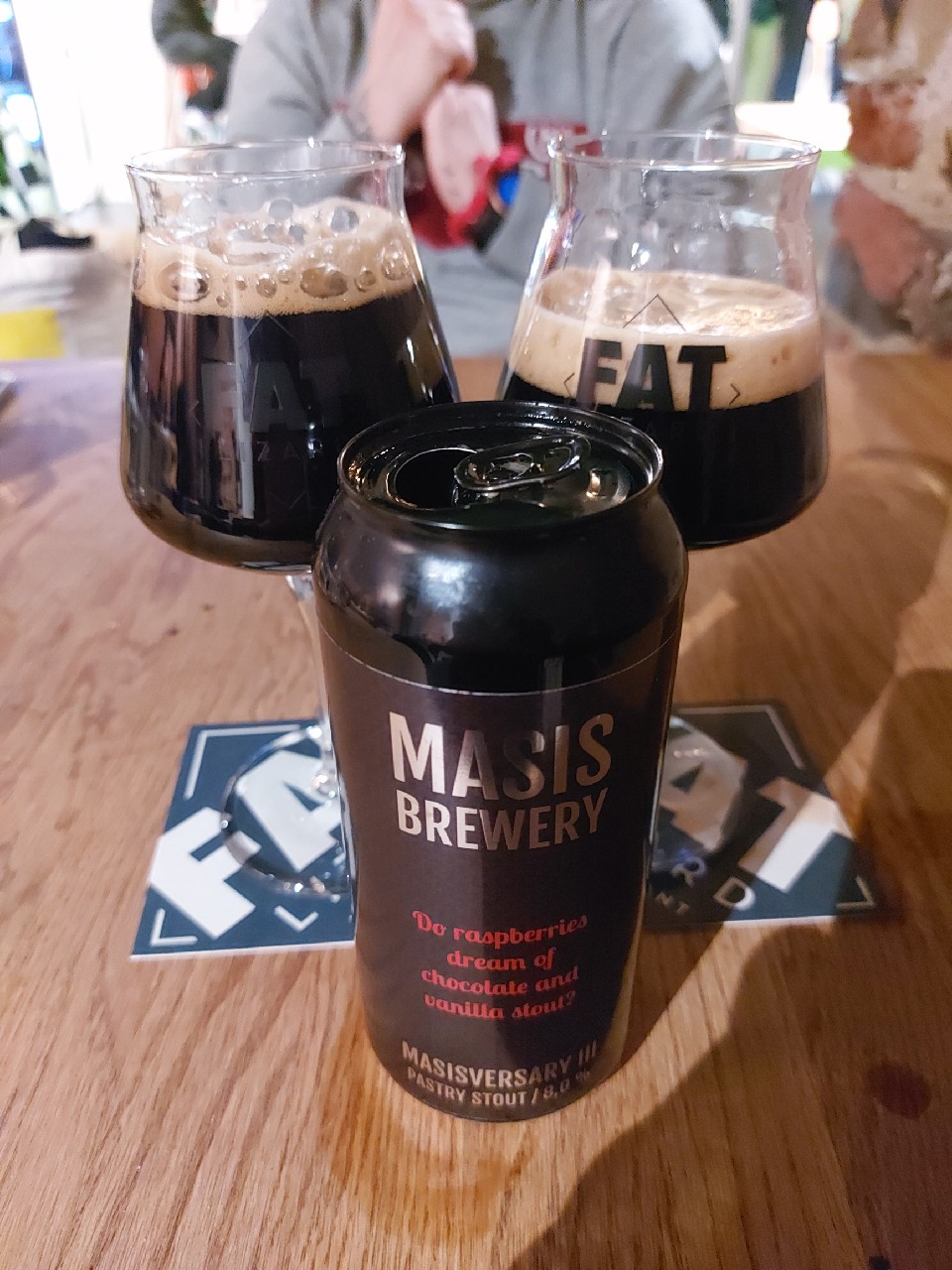 Masisversary III: Do Raspberries Dream of Chocolate and Vanilla Stout?, Finland
