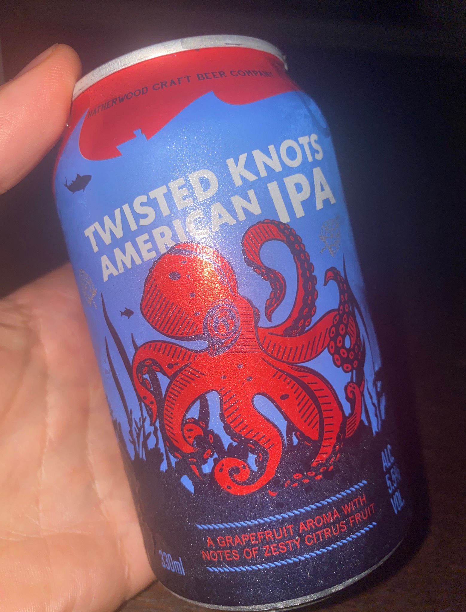 Hatherwood Craft Beer Company Twisted Knots American IPA, United Kingdom