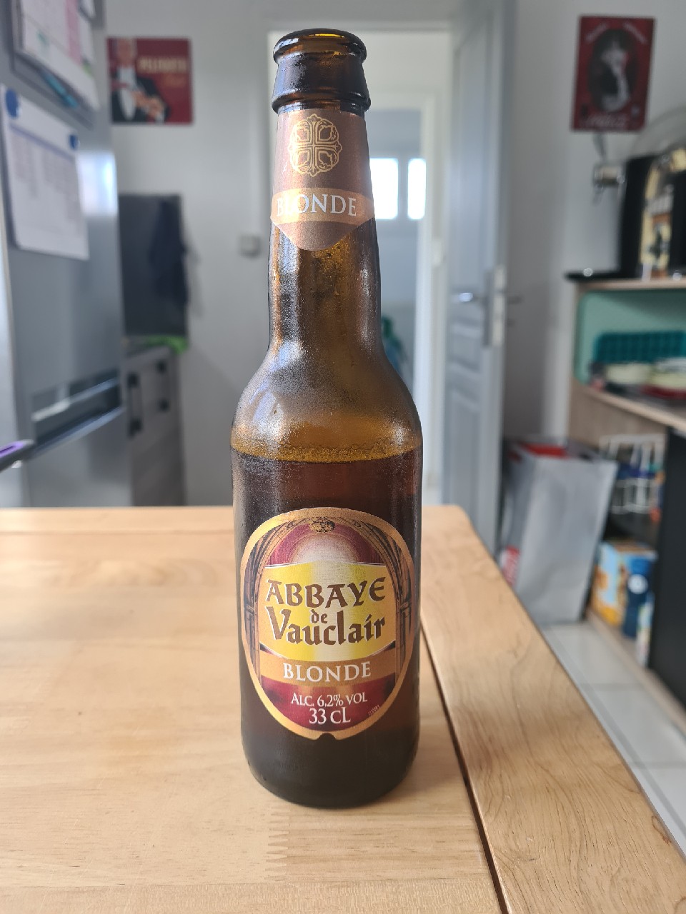 Abbaye de Vauclair Blonde / Bière Blonde, France