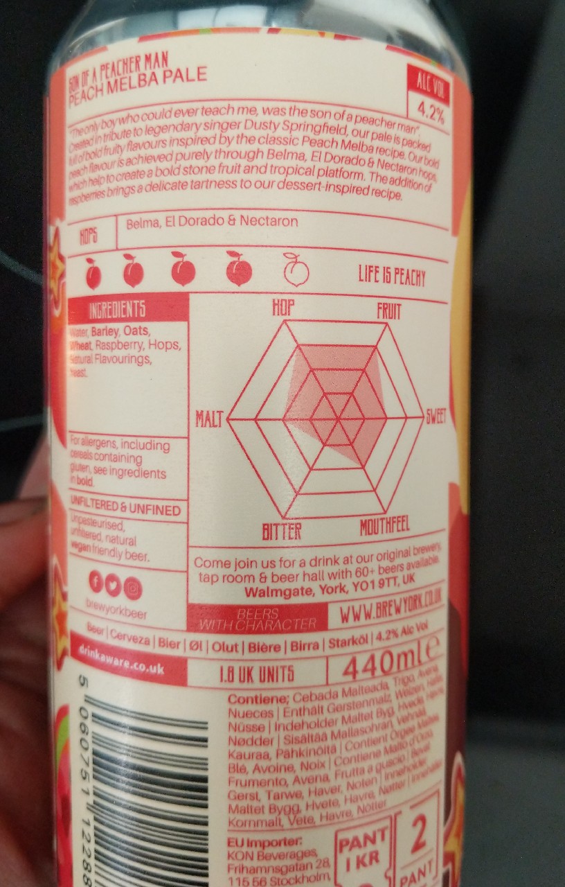 son of a peacher man, England