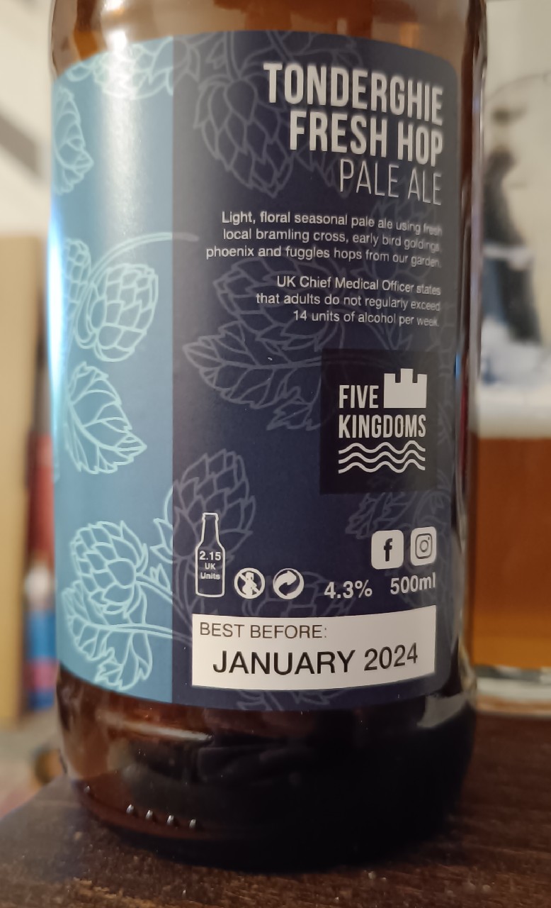 tonderghie fresh hop, Scotland