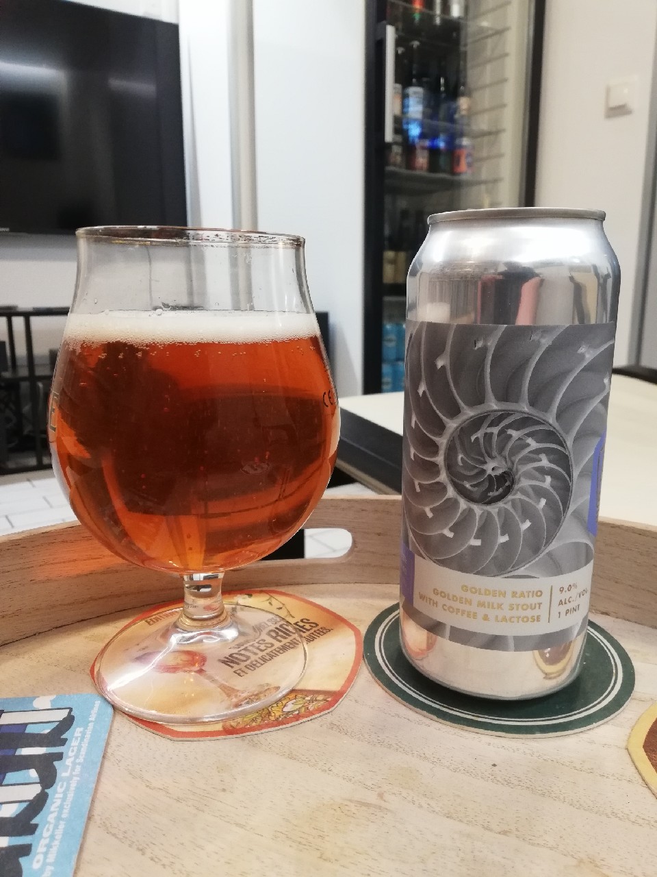 Golden Ratio Golden Milk Stout, United States