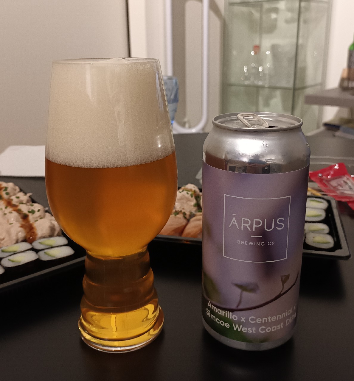 Amarillo x Centennial X x Simcoe West Coast DIPA, Latvia