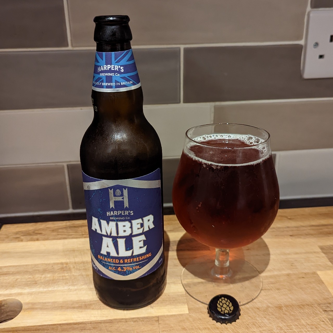 Harper's Amber Ale, England