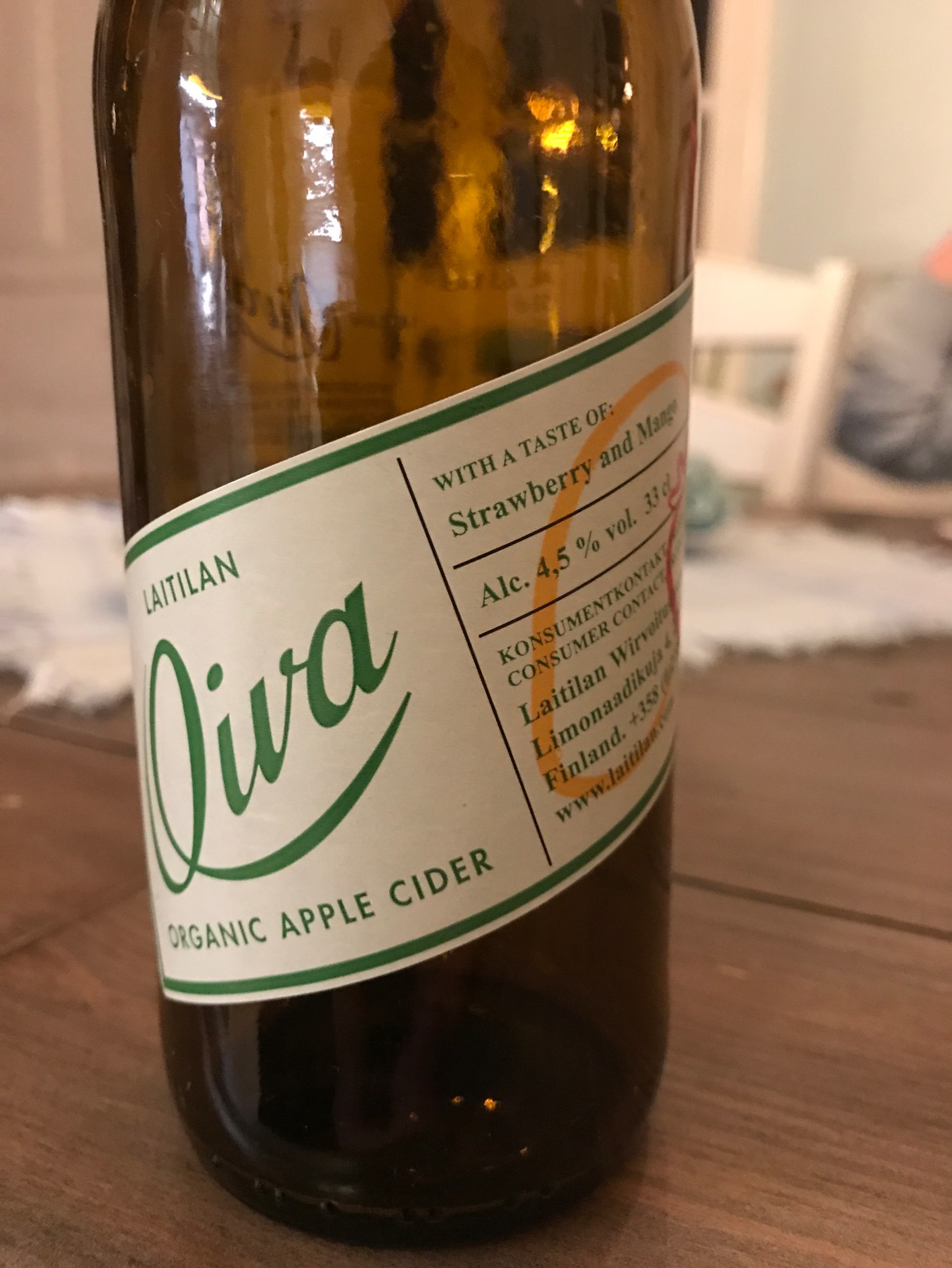 Oiva Talvisiideri, Finland