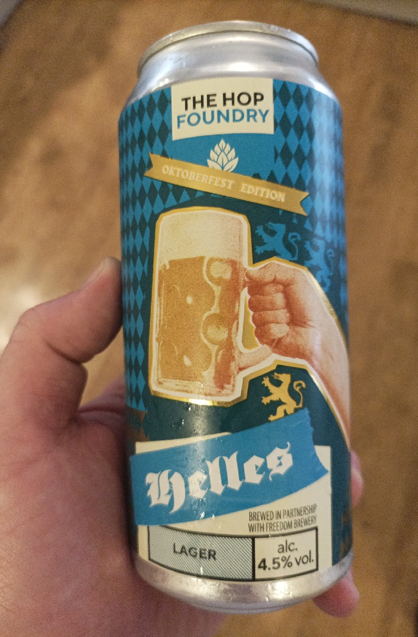 The Hop Foundry Helles Oktoberfest Edition, England