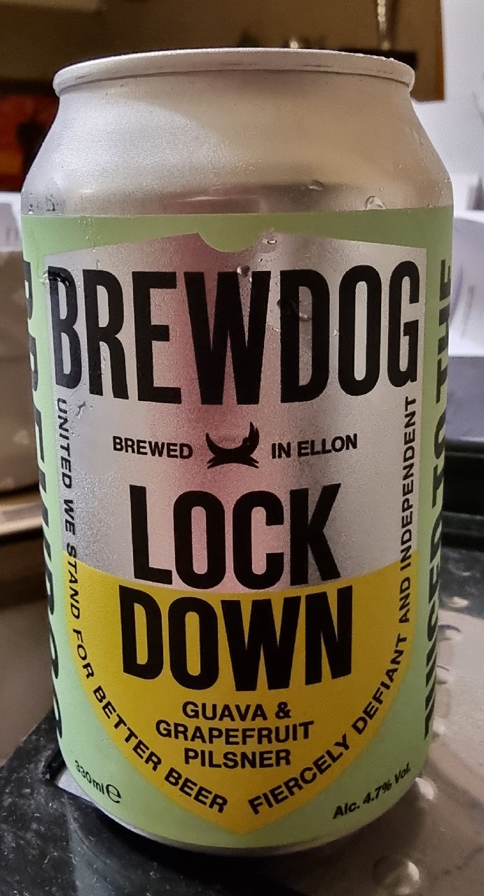 Lock Down Guava & Grapefruit Pilsner, Scotland