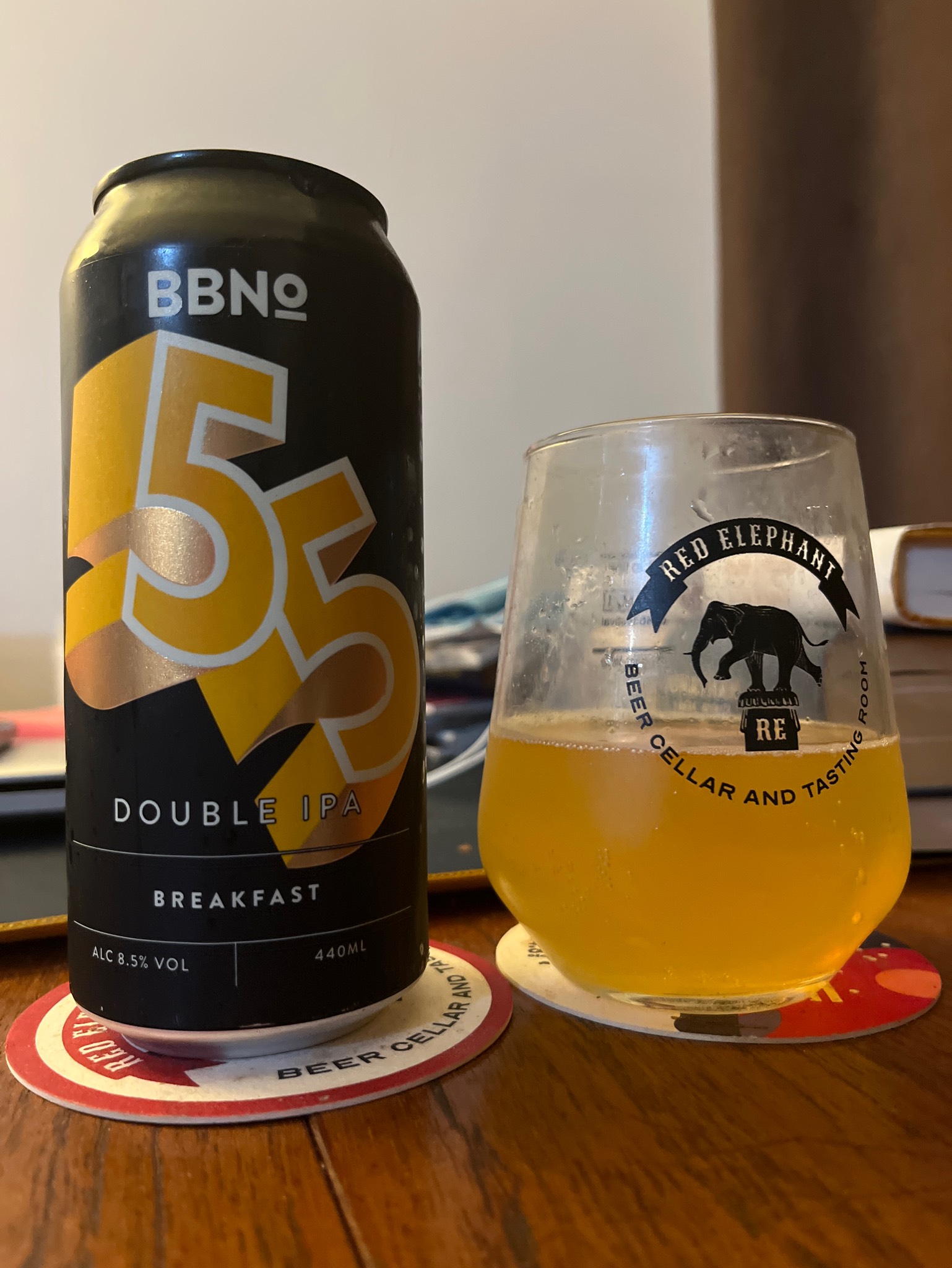 55 Double IPA - Breakfast, England