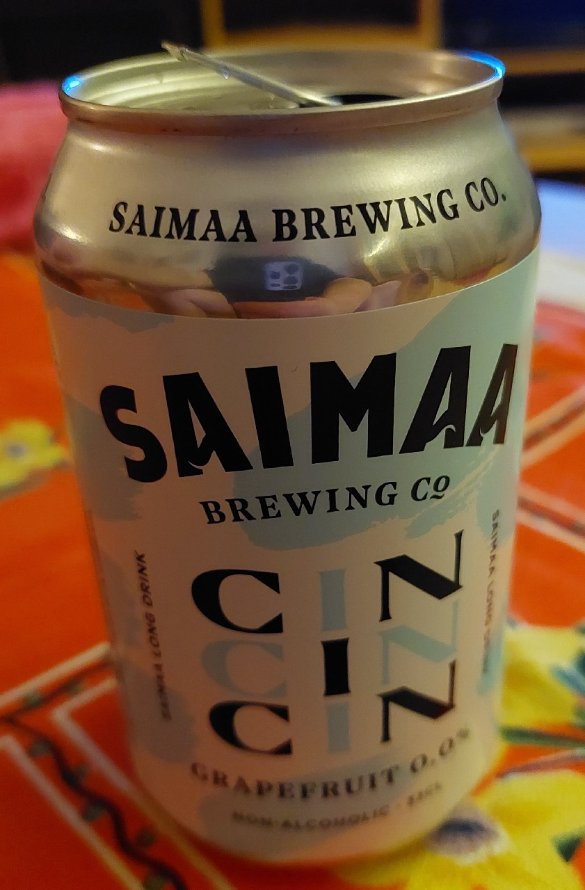 Saimaa Long Drink Grapefruit 0,0%, Finland