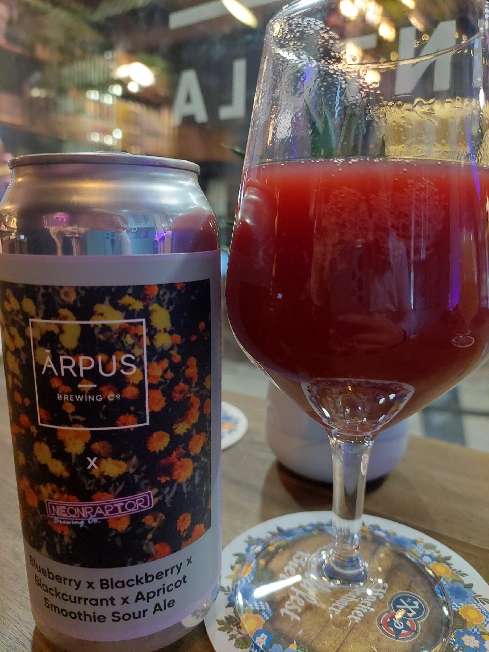 Blueberry x Blackberry x Blackcurrant x Apricot Smoothie Sour Ale, Latvia