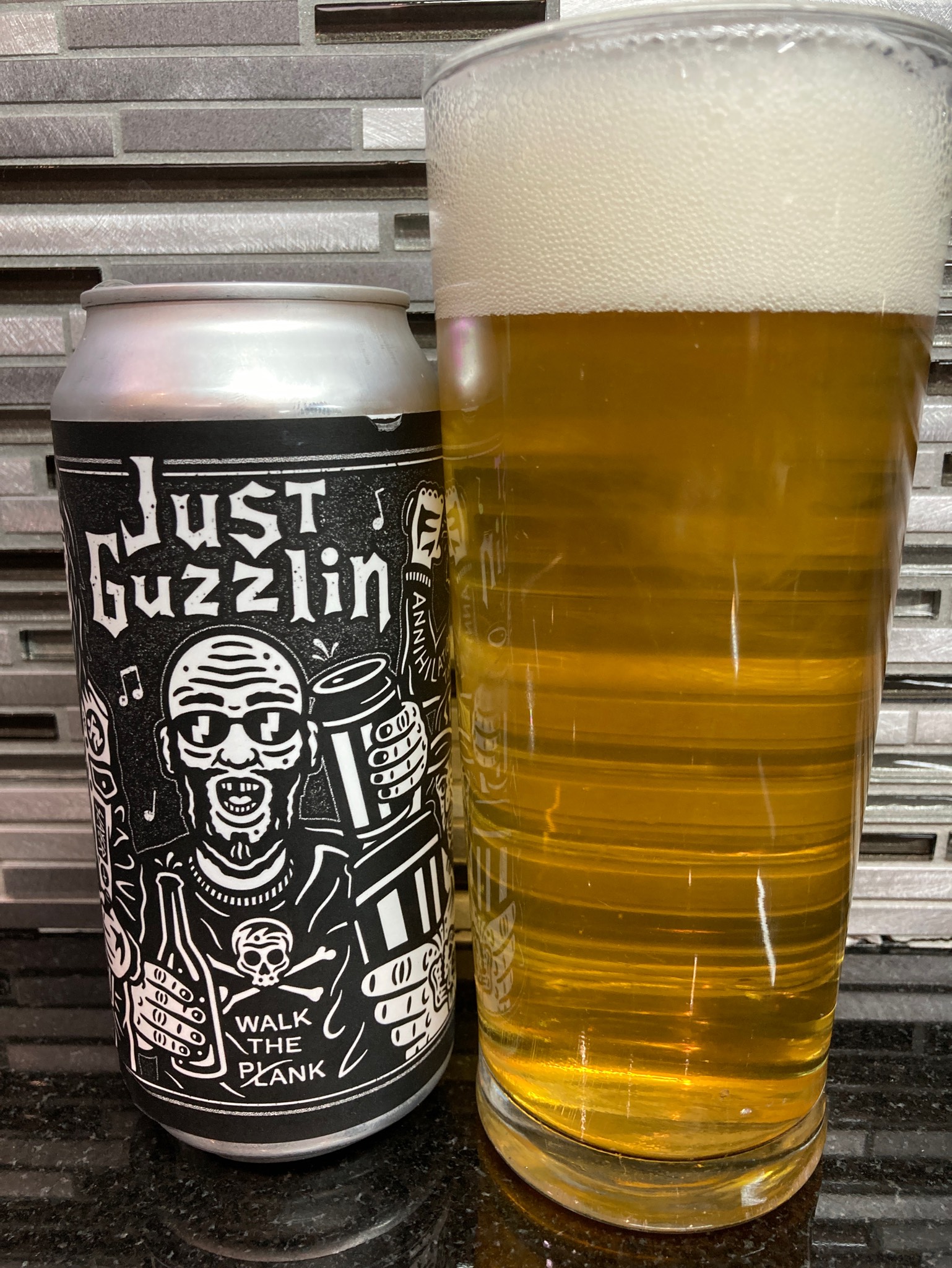 Just Guzzlin', England