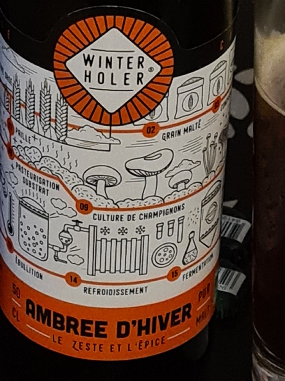 Winterholer Ambrée D'Hiver, France