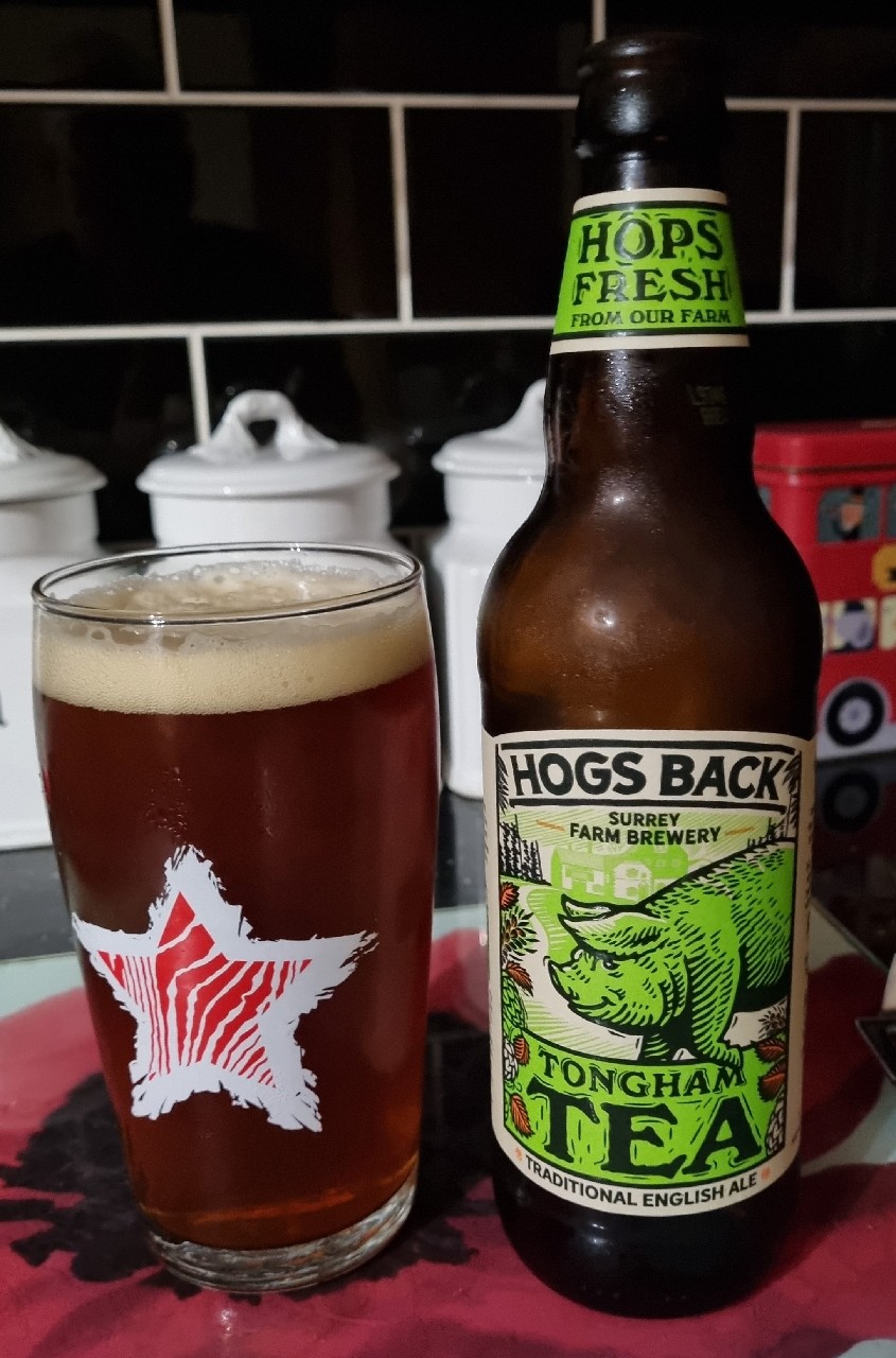 HBB (Hogs Back Bitter), England