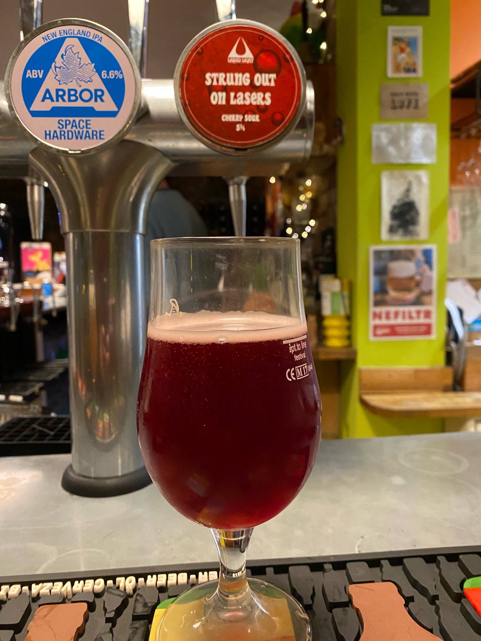 strung out on lasers, England