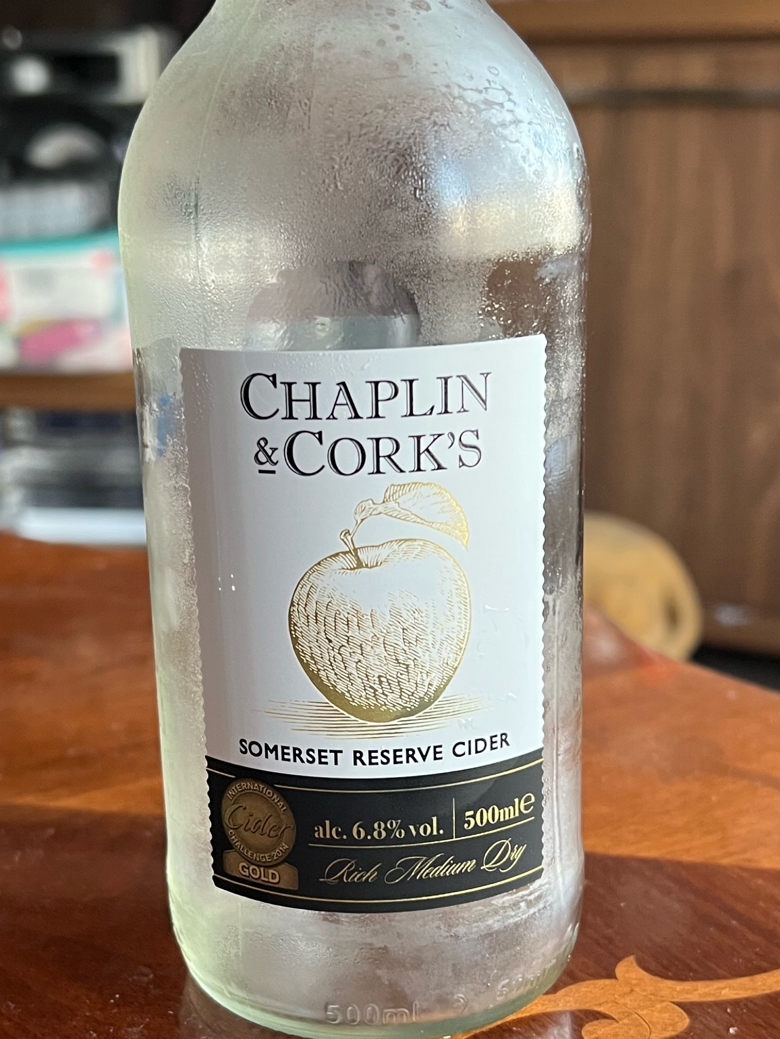 Chaplin & Corks's Somerset Reserve Cider, England