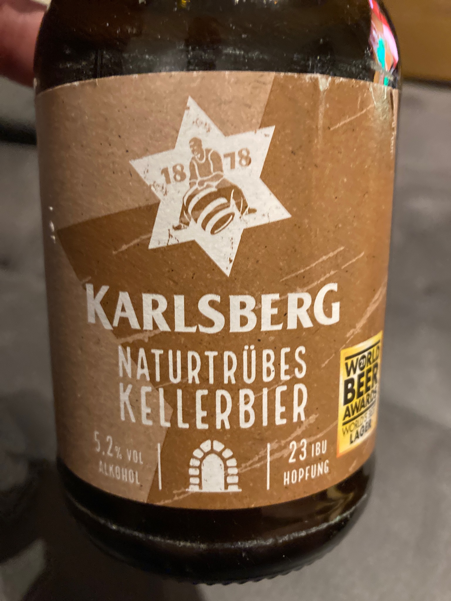 Karlsberg Naturtrübes Kellerbier, Germany
