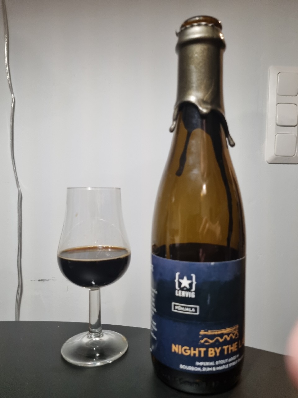 Night By The Lake By Rackhouse, Norway