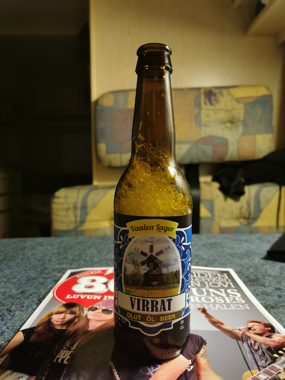 Virrat Vaalea Lager, Finland