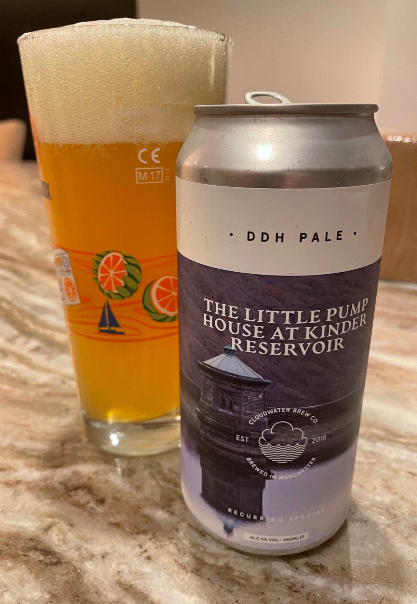 The Little Pumphouse At Kinder Reservoir, England