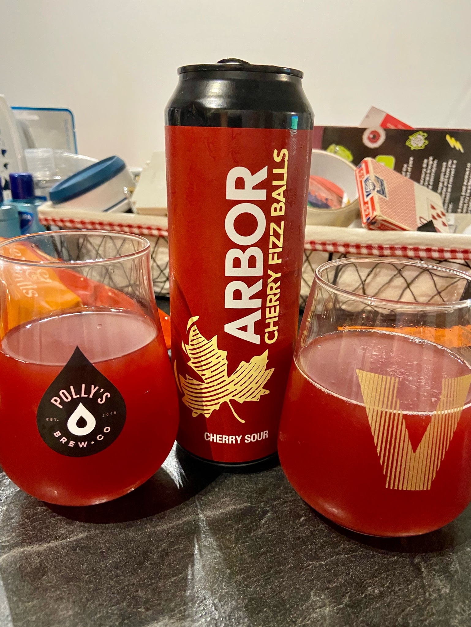 Cherry Fizz Balls, England