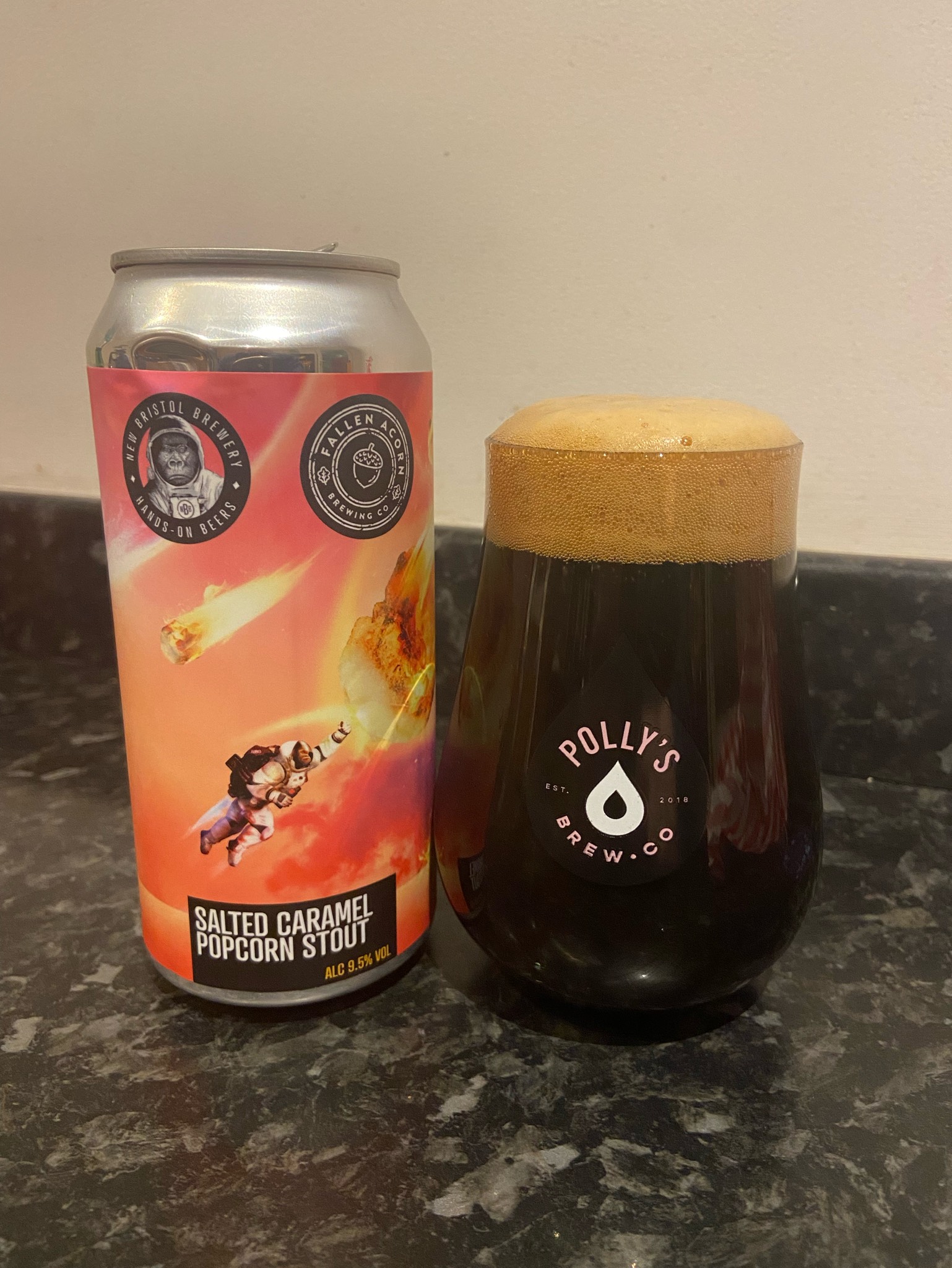 Salted Caramel Popcorn Stout, England