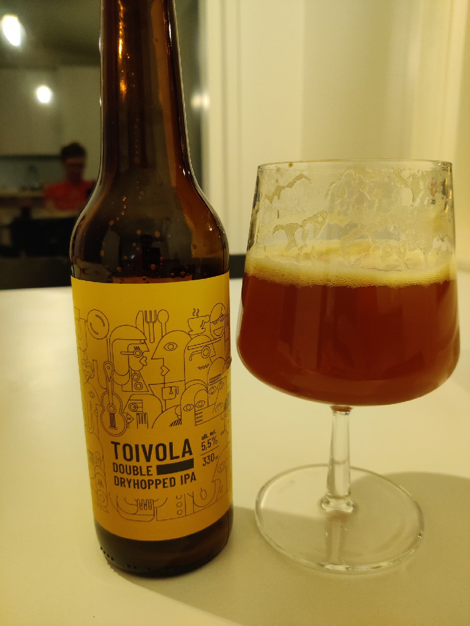 Toivola Double Dryhopped IPA, Finland