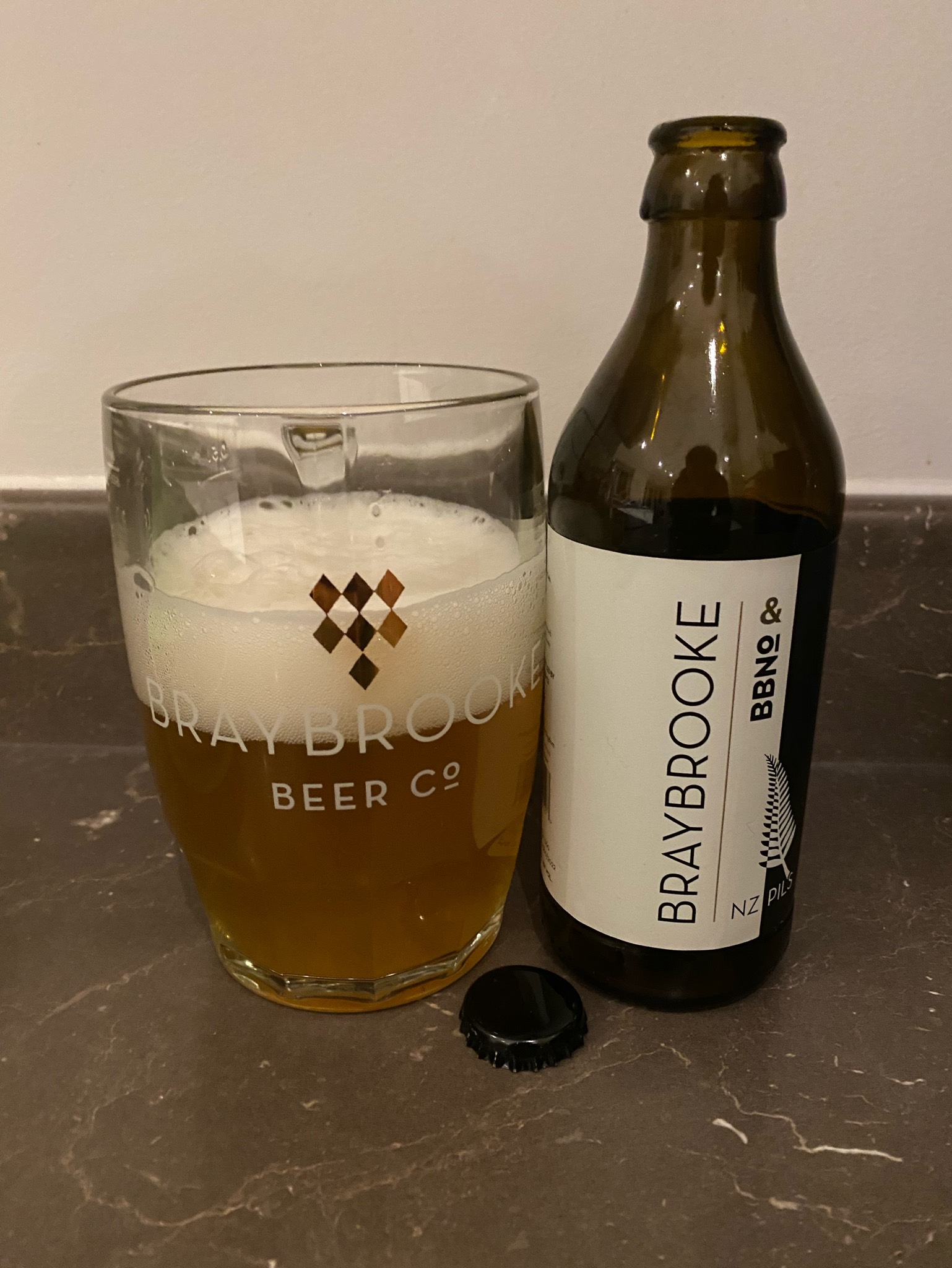 NZ Pils w/ BBNo, England
