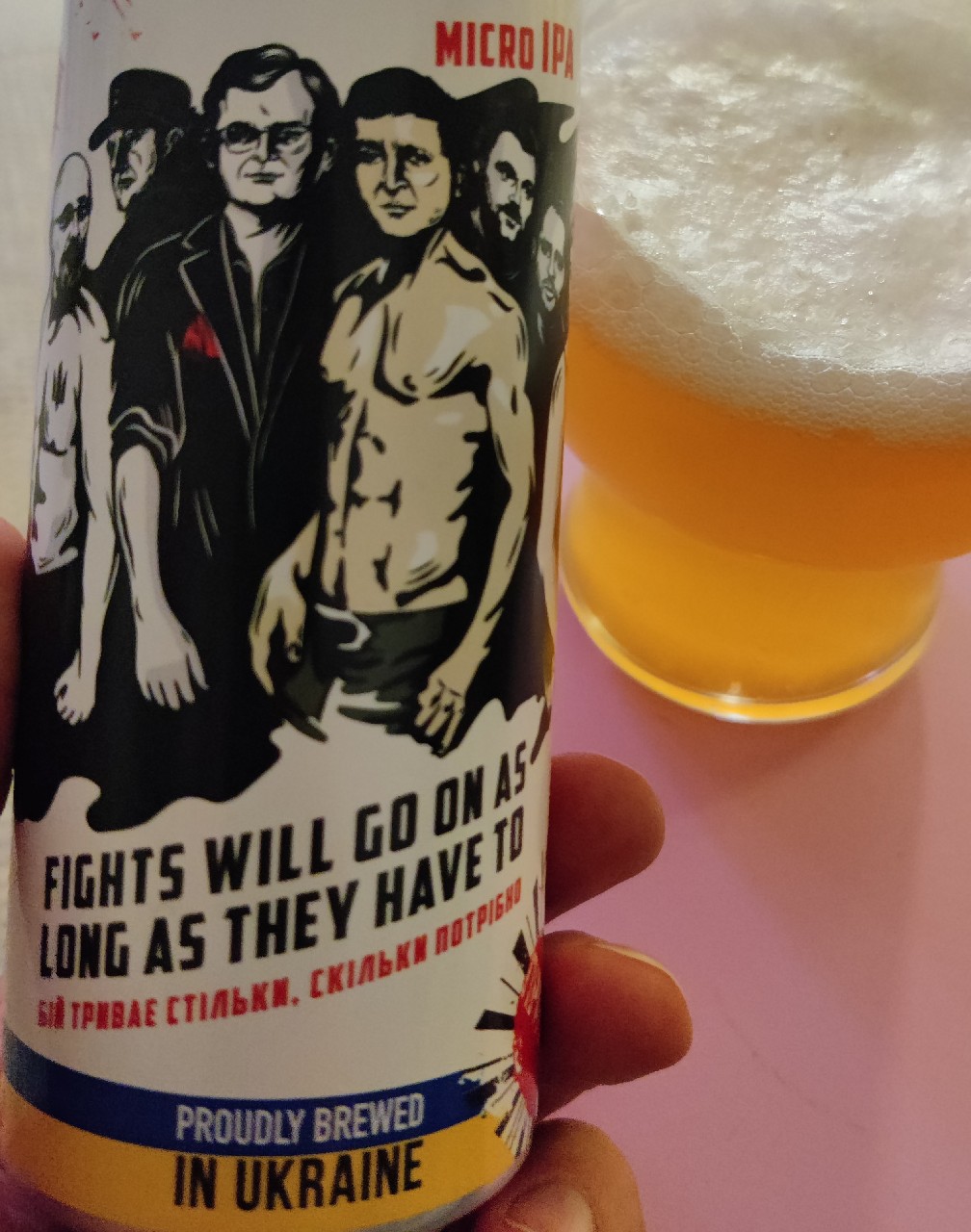 Fights will go on as long as they have to, Ukraine