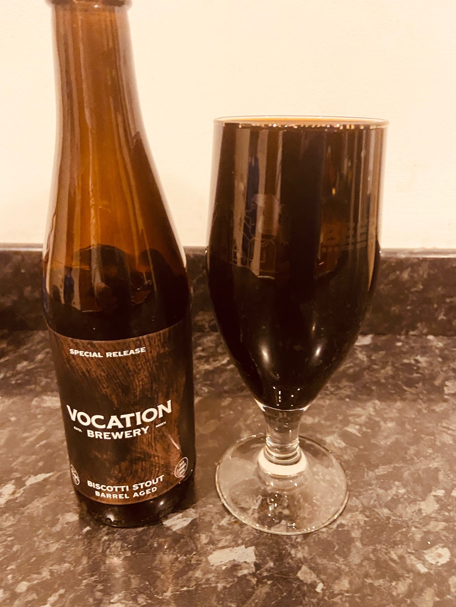 Biscotti Stout Barrel Aged, England