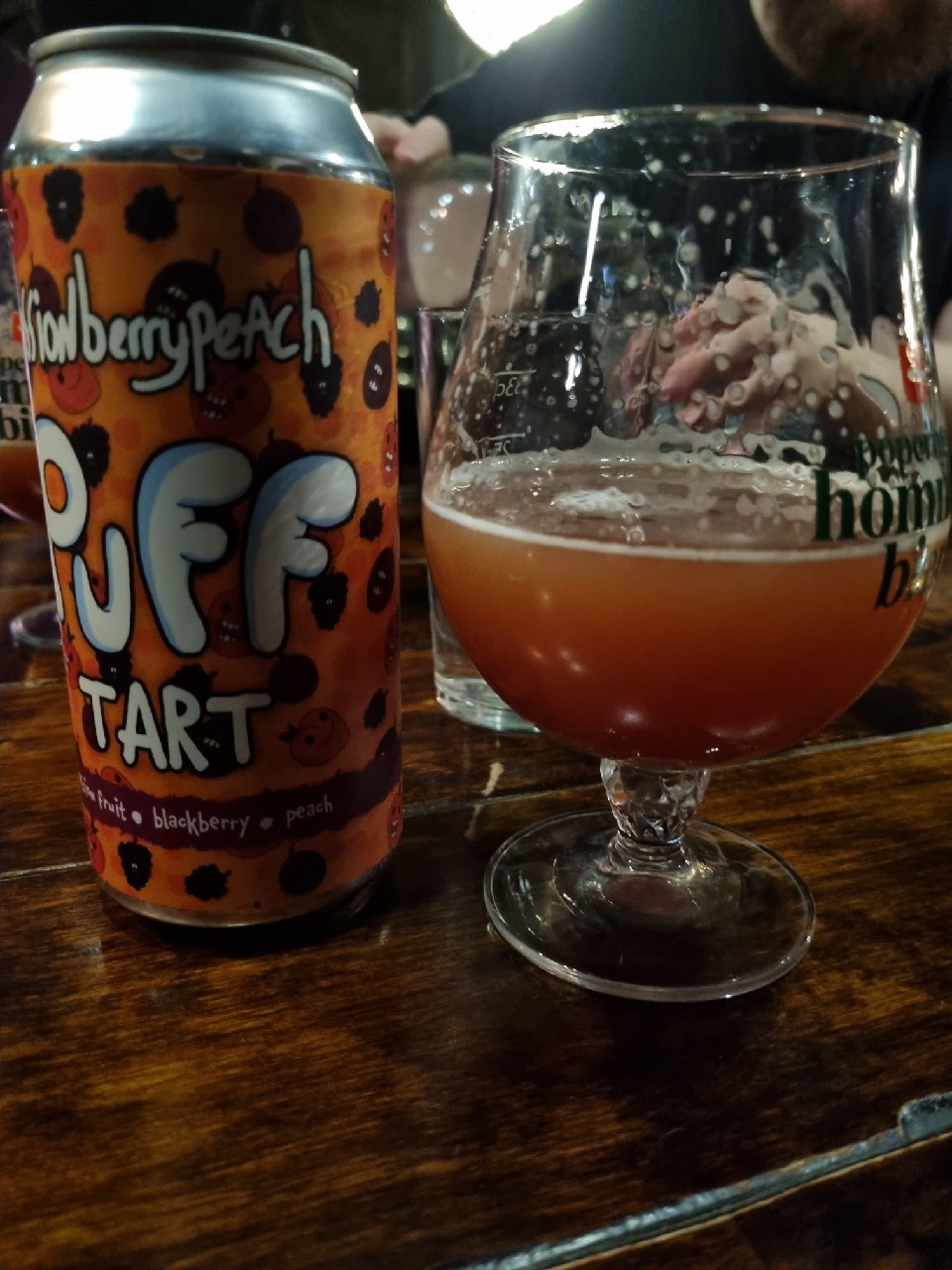 Passion berry Peach Puff Tart, United States