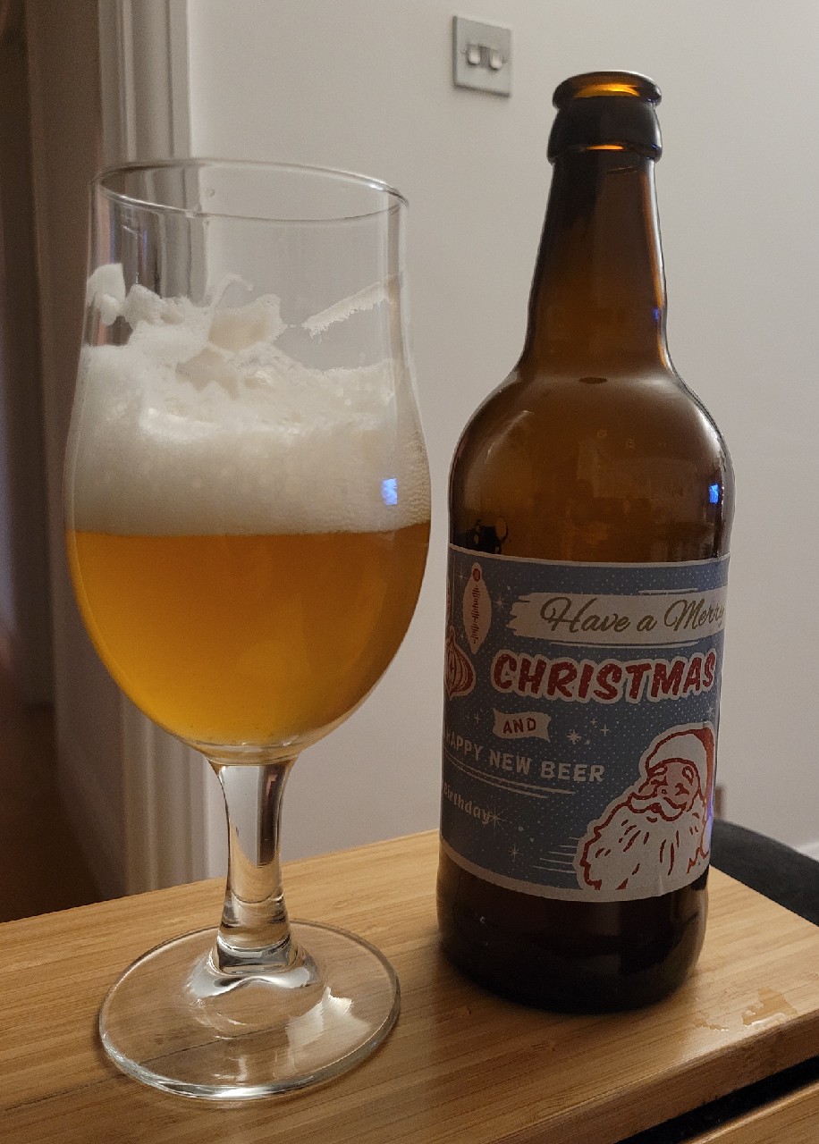 Have a Merry Christmas and a Happy New Beer, England