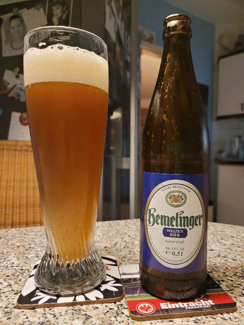Hemelinger Weizen Naturtrüb, Germany