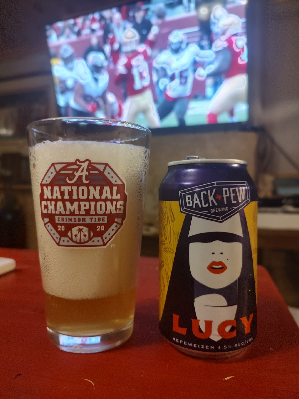 Lucy, Back Pew Brewing