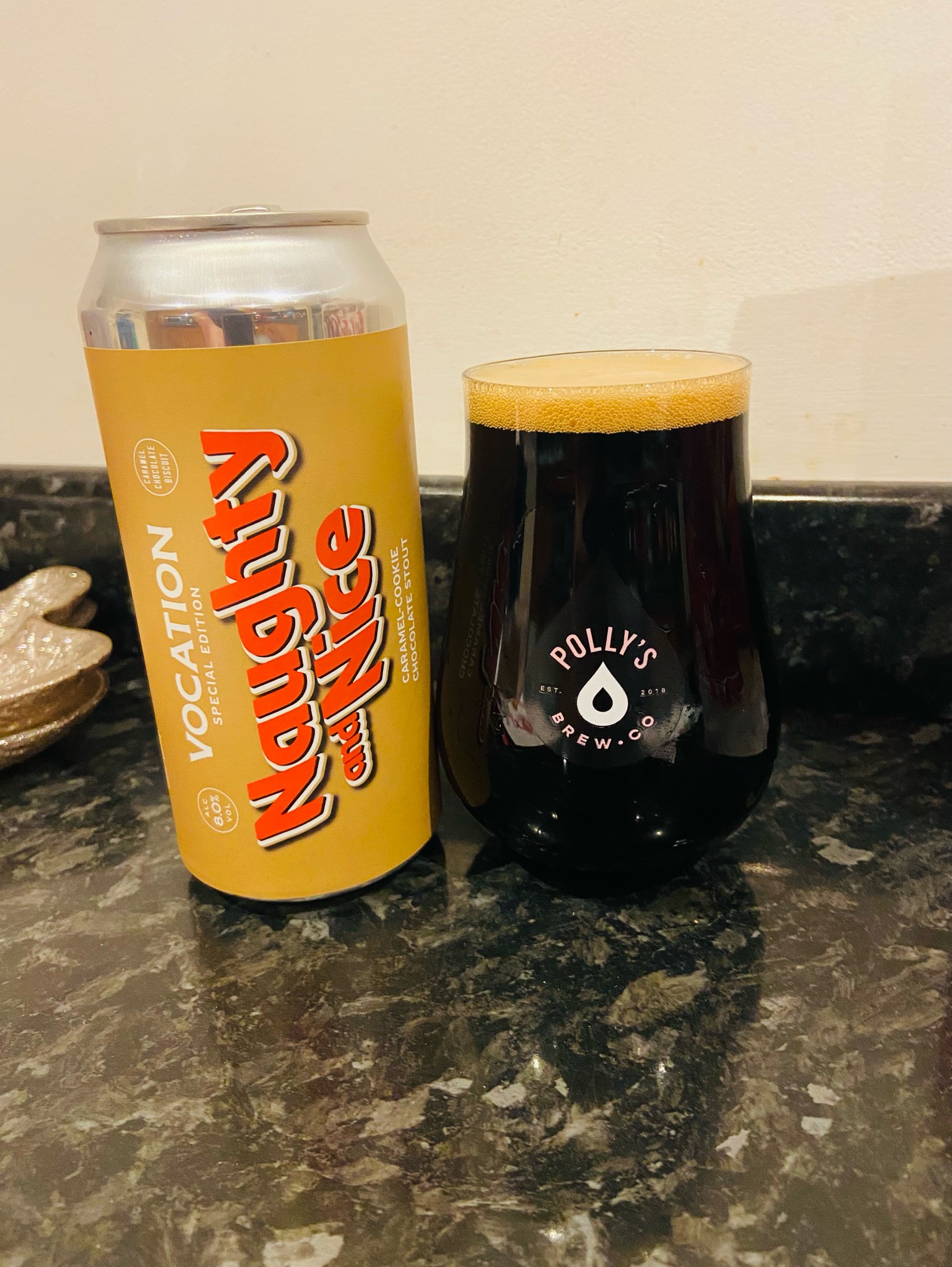 Naughty & Nice: Caramel Cookie Chocolate Stout, England