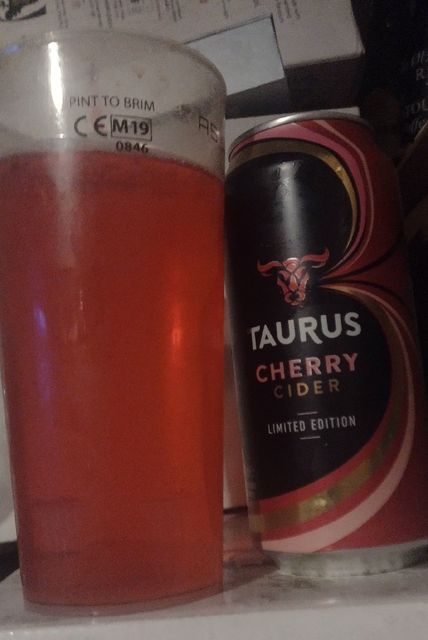 taurus cherry cider, England