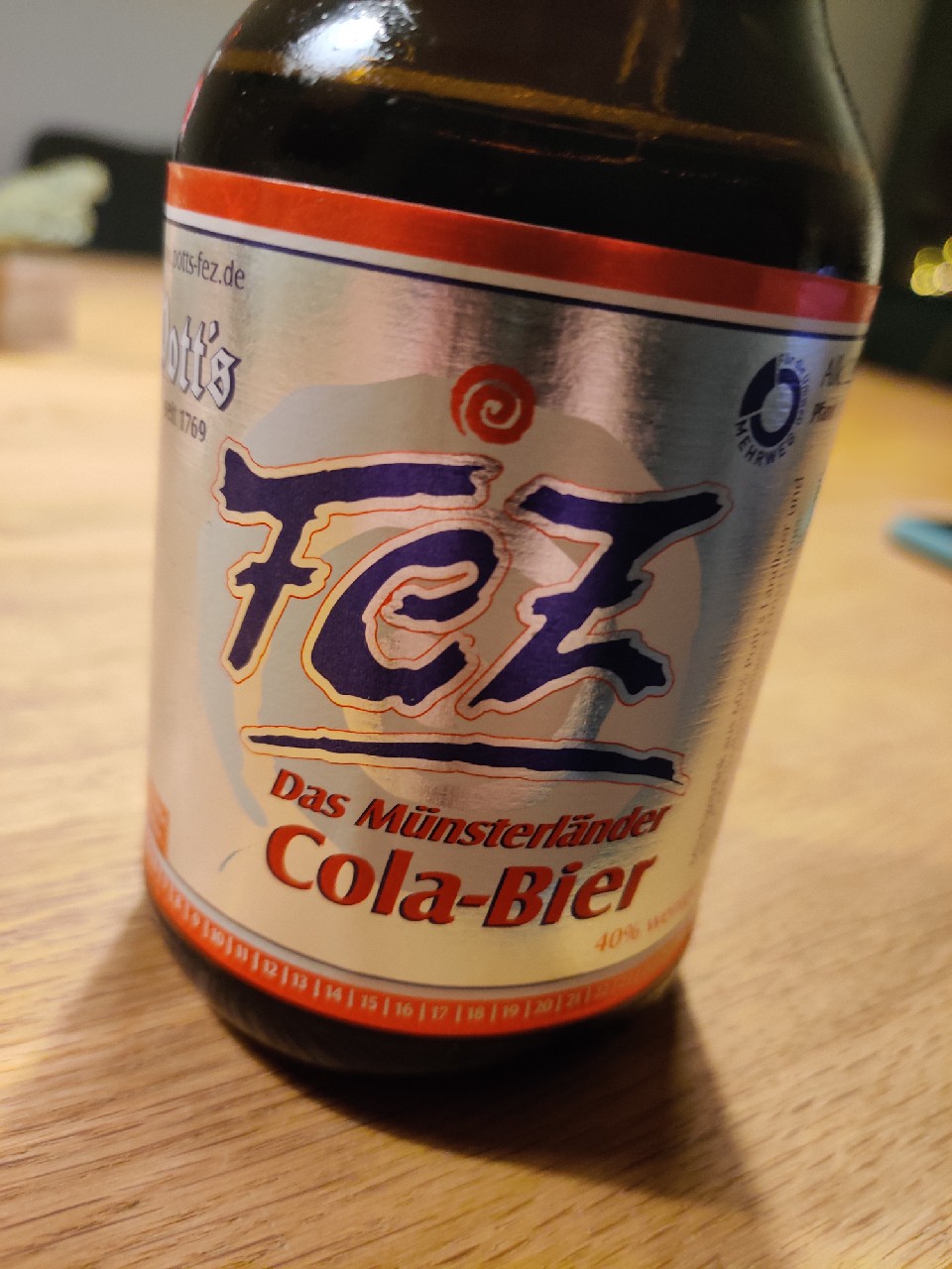 Pott's FEZ Cola-Bier, Germany