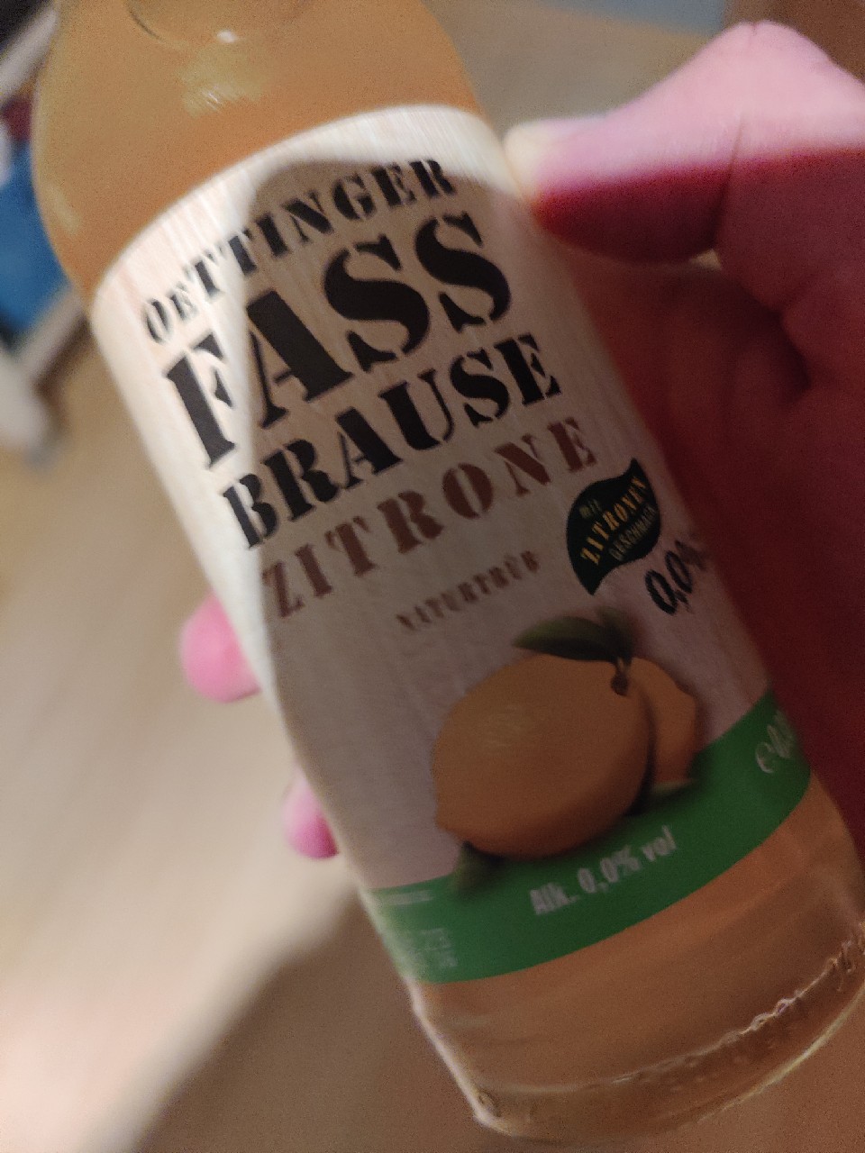 Krombacher's Fassbrause Zitrone, Germany