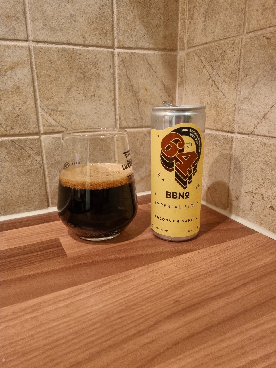 64 Imperial Stout - Coconut & Vanilla - 10th Birthday Edition, England