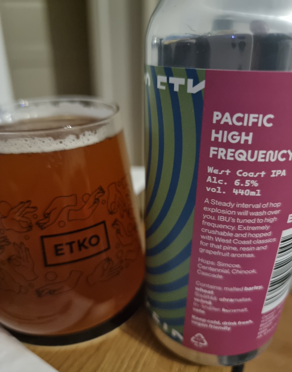 Pacific High Frequency, Finland