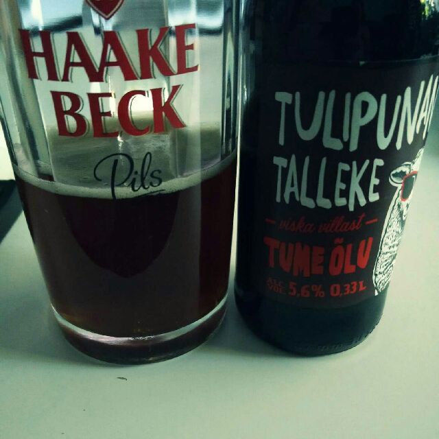 Tulipunane Talleke, Estonia