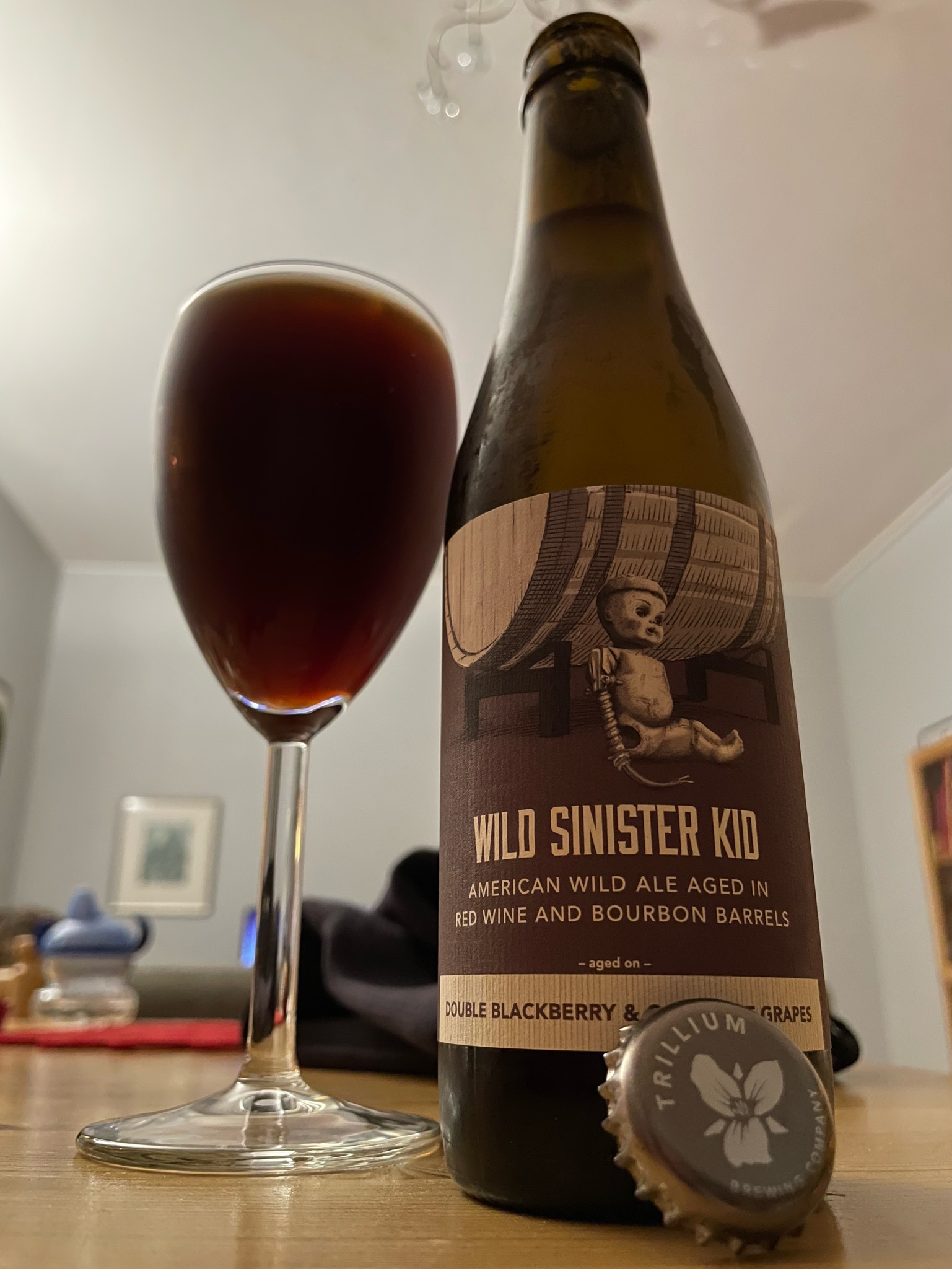 Wild Sinister Kid: Double Blackberry & Cabernet Grapes, United States
