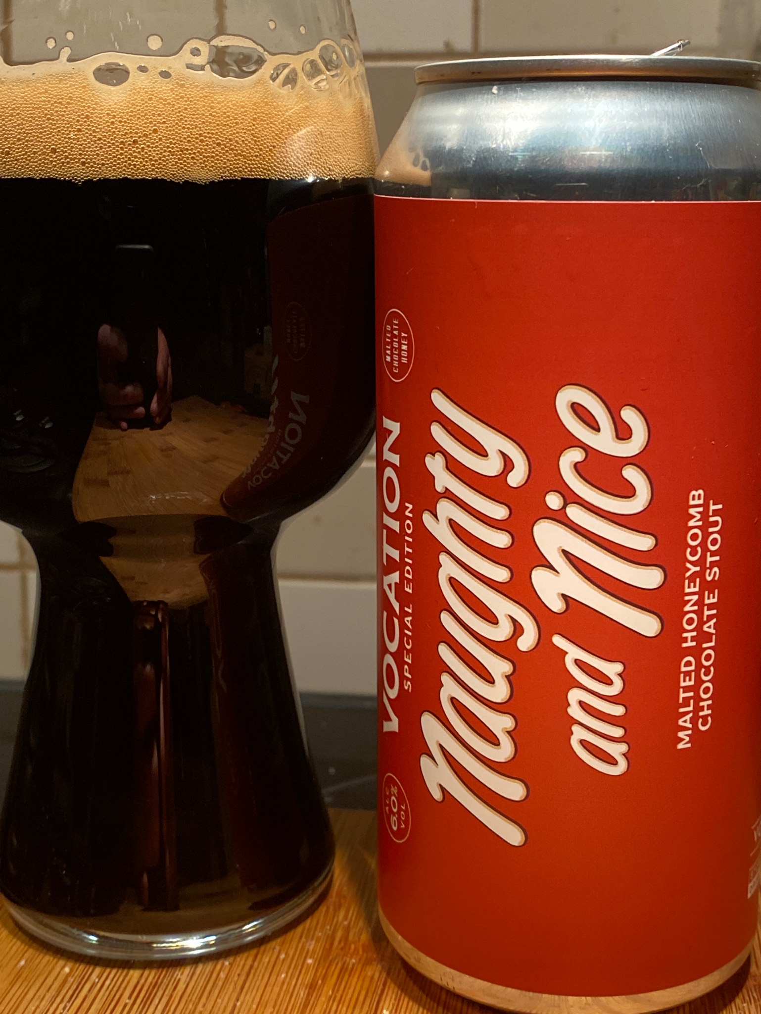 Naughty & Nice: Malted Honeycomb Chocolate Stout, England