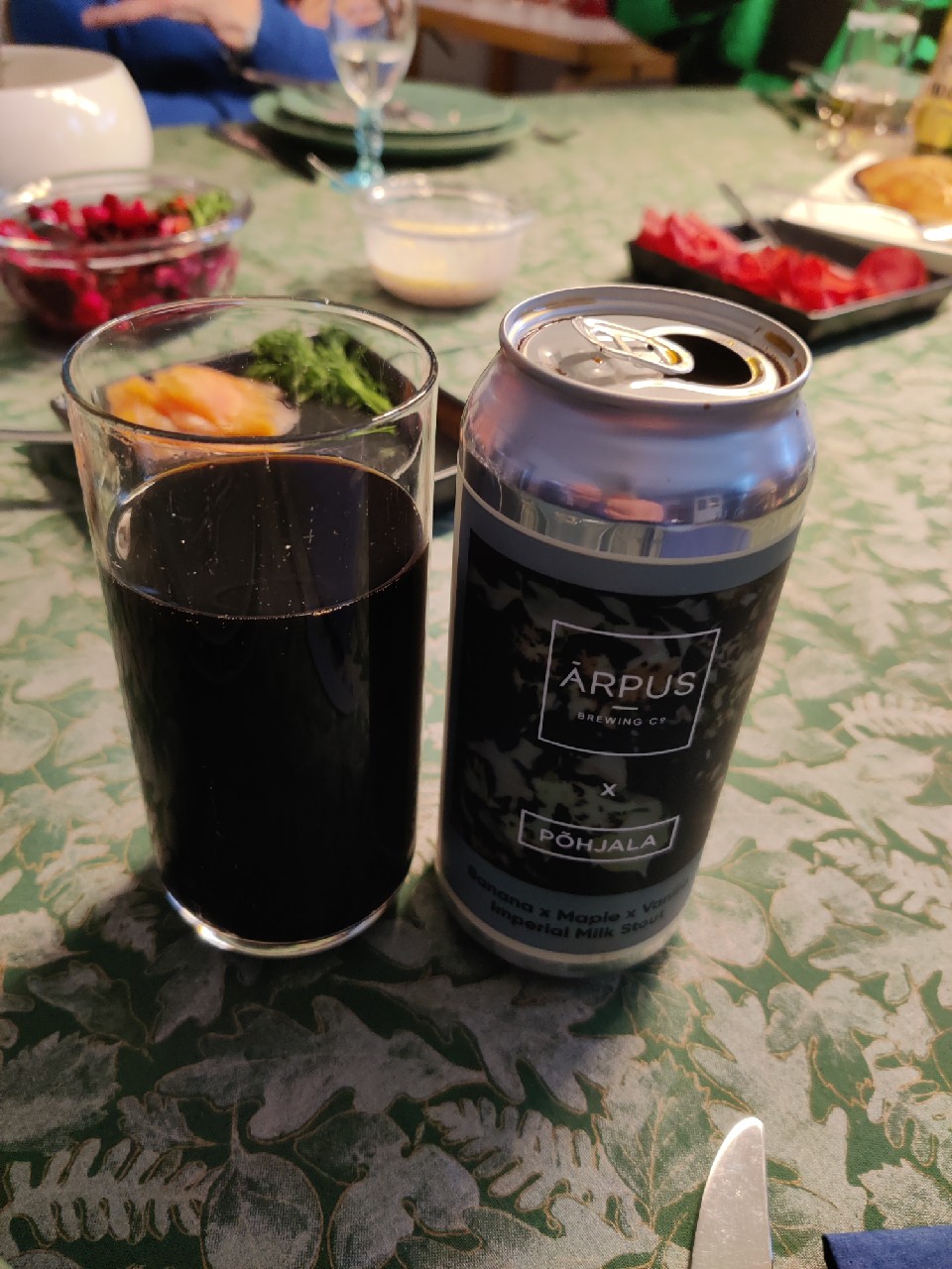 Banana x Maple x Vanilla Imperial Milk Stout, Latvia