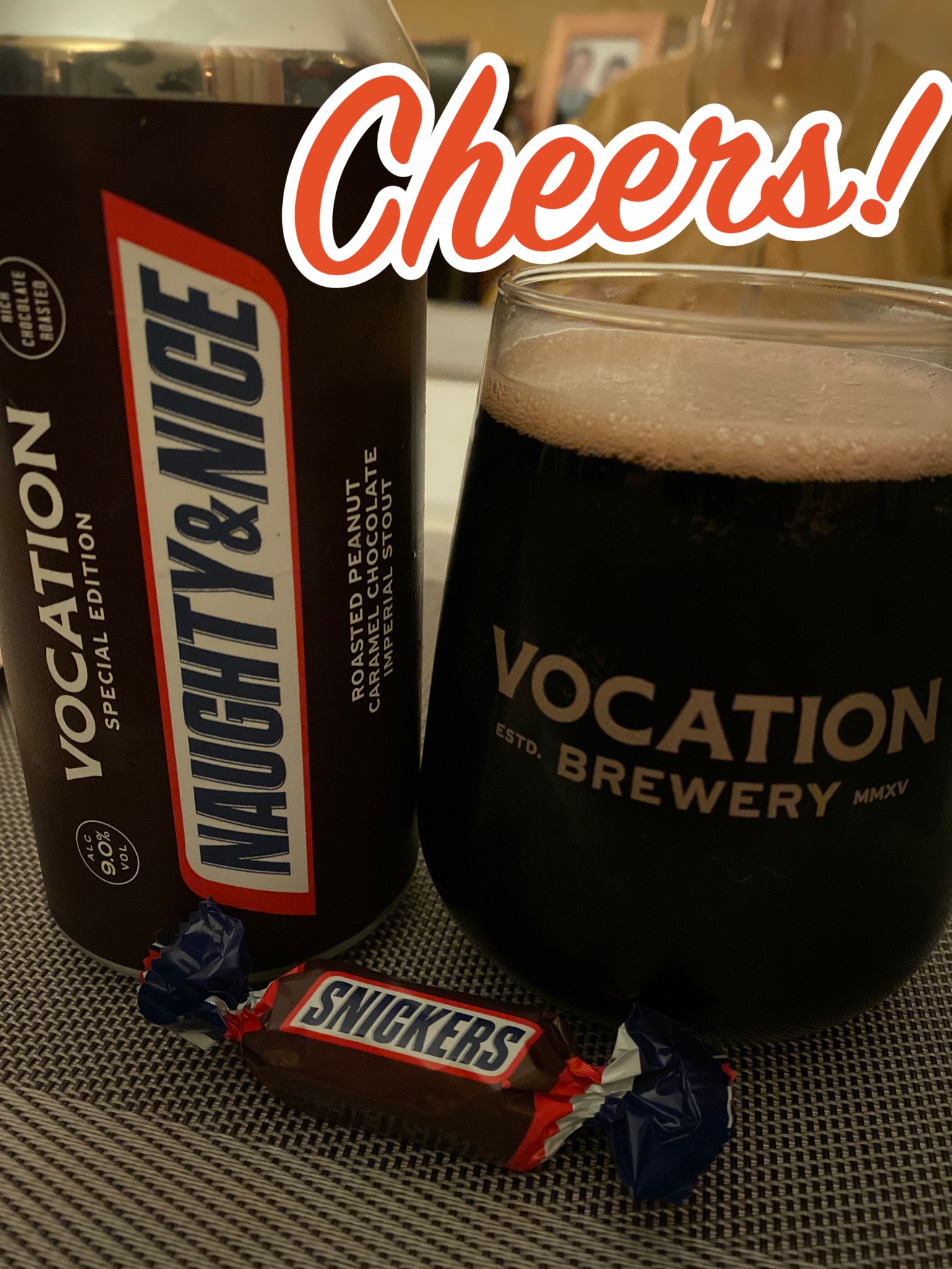 Naughty & Nice - Roasted Peanut, Caramel and Chocolate Imperial Stout, England