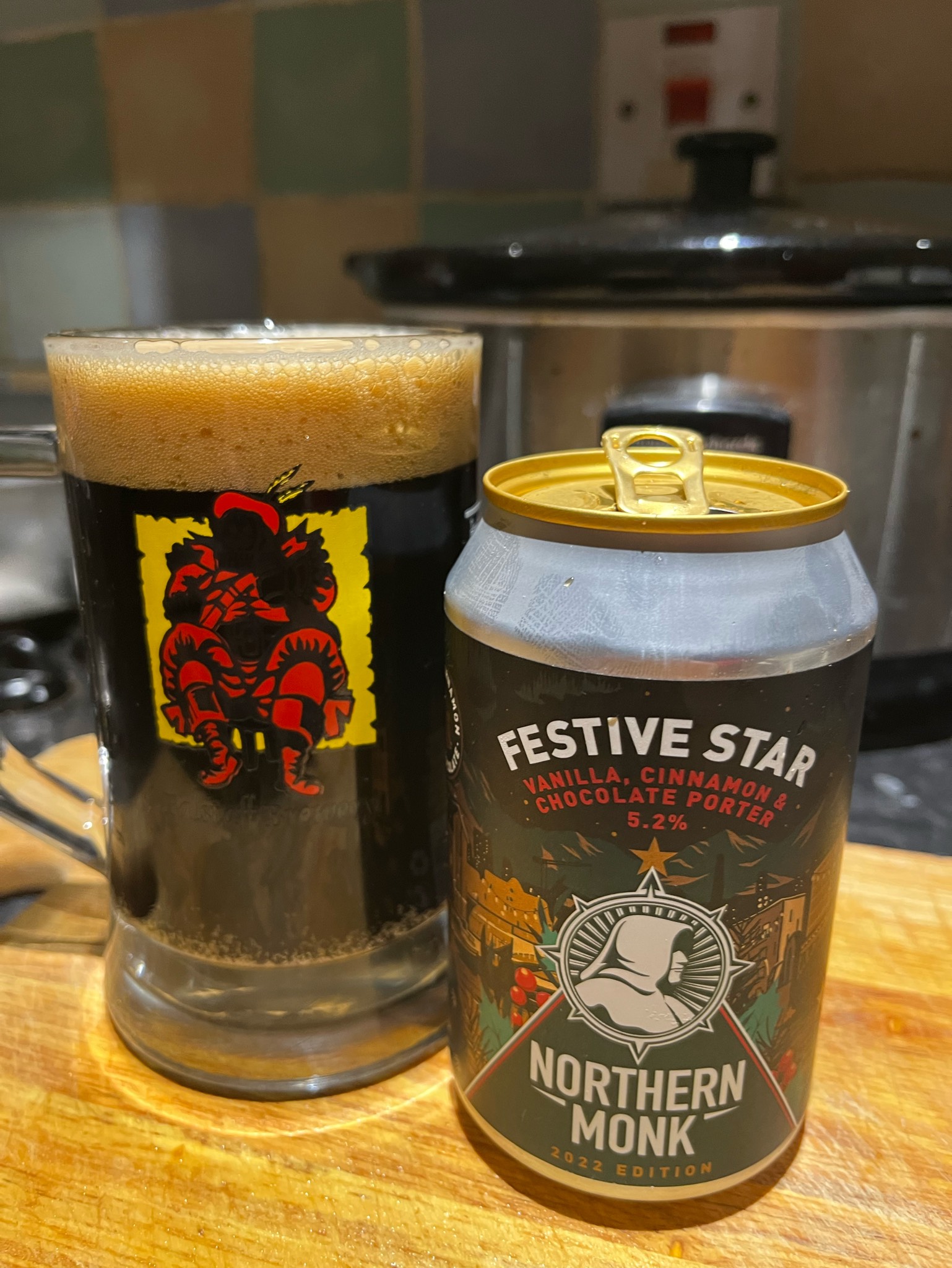 Festive Star 2020 // Xmas Mocha Porter, England