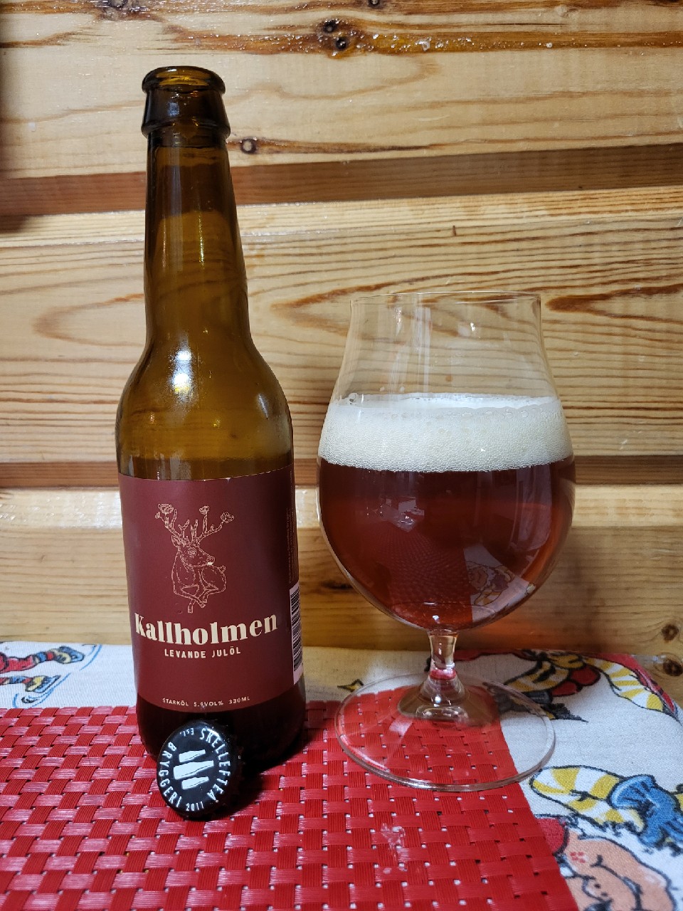 Kallholmen Levande Julöl, Sweden