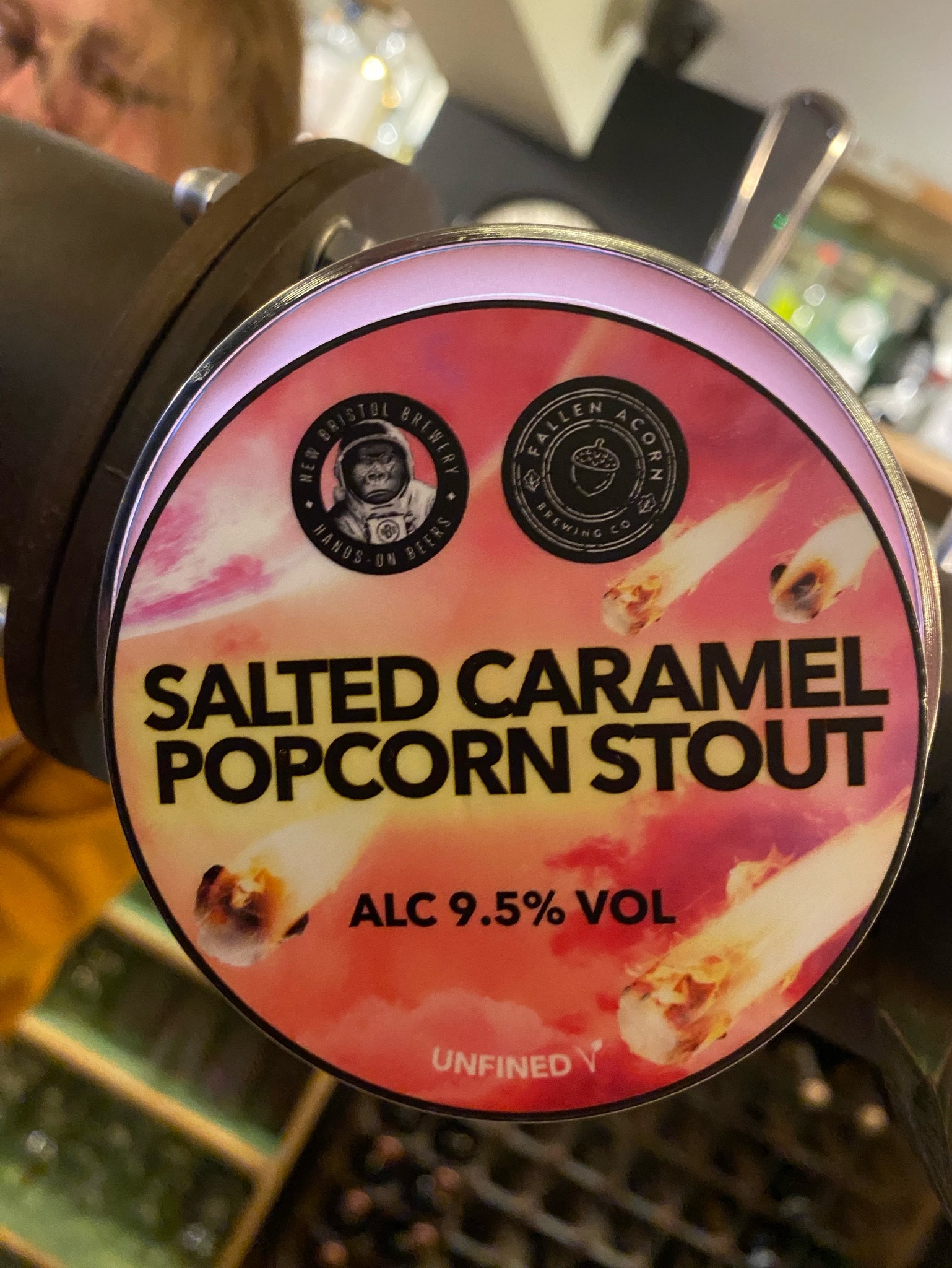 Salted Caramel Popcorn Stout, England